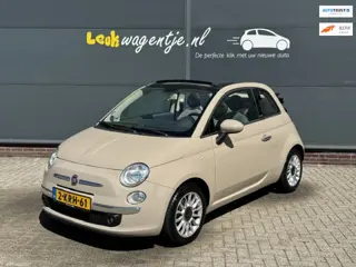 Fiat 500 C 0.9 TwinAir Lounge Cabrio *climate *cappuccino