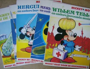 Mickey reist door de geschiedenis adv 1776
