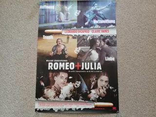 ROMEO + JULIET filmposter.