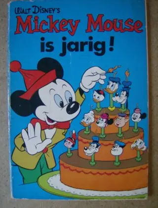Mickey mouse is jarig adv 1777