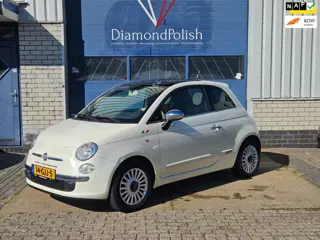 Fiat 500 1.2 Lounge | Leder | Panoramadak | Airco | APK 07-2027