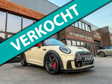 MINI Cabrio 2.0 John Cooper Works JCW Pack F1 aut 231pk/Chesterbrown leer/Alle opties/Btw