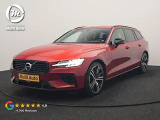 Volvo V60 T6 Recharge AWD R-Design PHEV 340pk Dealer O.H | Trehaak Af Fabriek | Camera | Lederen Spo