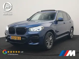 BMW X3 xDrive30e M Sport PHEV 293pk | Trekhaak Afn. | Panodak | Head Up | Camera | Lederen Sportstoe