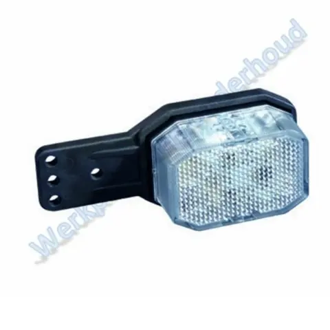 Aspock Flexipoint rood/wit Led breedtelamp met rubber steun