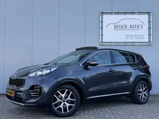 Kia Sportage 1.6 T-GDI GT-Line PlusLine Schuifdak/1900 kg trekgewicht.