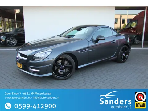 Mercedes-Benz SLK 250 Edition 1/ AMG pakket/ Stoelverwarming + Airscarf/ Xenon/ Glasdak/ Harman Kard