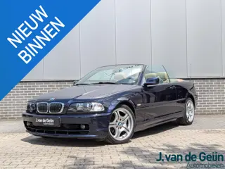 BMW 3-serie Cabrio 320Ci Executive | Leder | Cruise | Afn Trekhaak | 17"| Sluitende historie