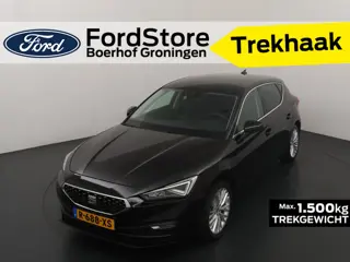 SEAT Leon 1.4 TSI eHybrid PHEV 204pk Xcellence | Elek. Trekhaak | SOH 90,1 | Stoel // stuurwiel verw