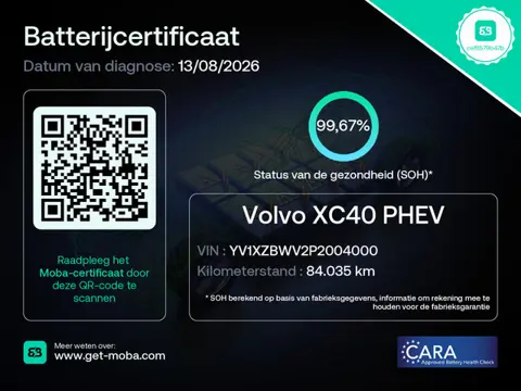 Volvo XC40 1.5 T4 Plug-in hybrid Core Bright SOH 99,6%, Camera, Apple Carplay, Lane Assist, Keyless,