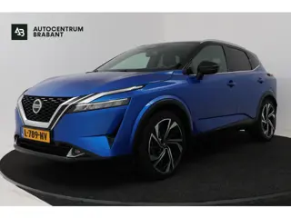 Nissan QASHQAI 1.3 MHEV Xtronic Tekna Plus (PANO, TREKHAAK, CAMERA, STUUR-/STOELVERWARMING, ELEKT. S