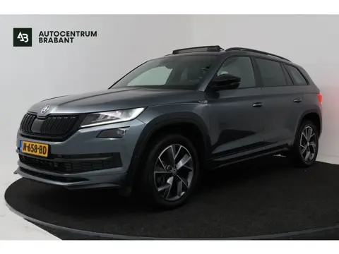 Škoda Kodiaq 1.5 TSI Business Edition Plus 7p. (PANORAMADAK, TREKHAAK WEGKLAPBAAR, STUUR-/STOELVERWA