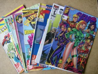Diverse comics adv 1840