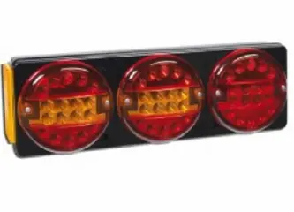 Dasteri LED Achterlichtset 3 lamp mista.