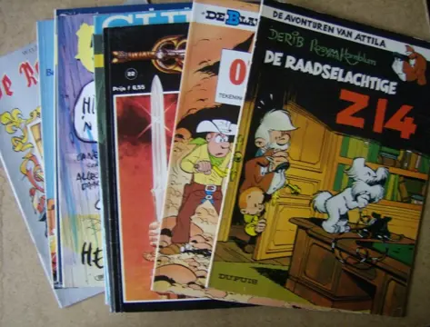 Verschillende strips adv 1859