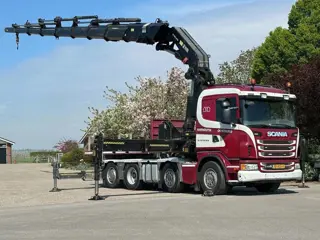 Scania G480 !!TRUCK/TRACTOR!!!CRANE/GRUE/HIAB 105TM!!TOP!EURO6!! DK1050