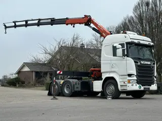Scania R450 6x2!!EURO6!! KRAN  ATLAS 19TM!! TOP!!RADIO REMOTE! DK1008