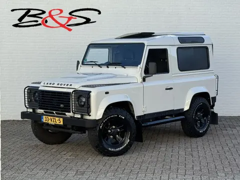Land Rover Defender 2.4 TD HT 90" E Marge Grijs kenteken Led Trekhaak 3500kg Airco Schuifdak Topstaa