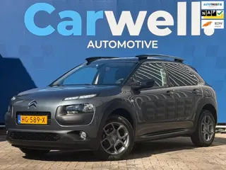 Citroen C4 Cactus 1.2 PureTech Shine|Distributie vv in 2024|Trekhaak|Navi|Camera|Climate|Cruise|PDC|