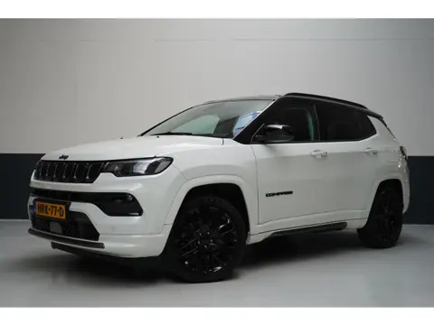 Jeep Compass 4xe 240 Plug-in Hybrid Electric S | Leder | Navigatie | Achteruitrijcamera | Stuurverwa