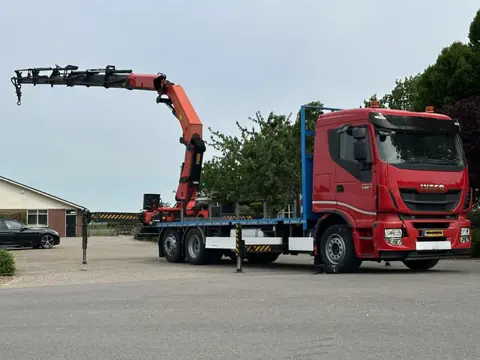 Iveco Stralis 420 !KRAAN/CRANE/GRUE/ Palfinger 42TM!! RADIO REMOTE!! EURO 6!!NL truck! DK1000