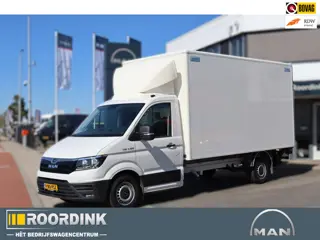 MAN TGE 3.180 L4 bakwagen + laadklep en dakspoiler, Automaat