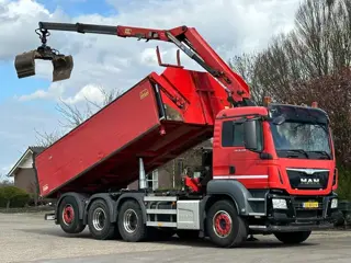 MAN TGS 35.400 8X4 TRIPLE!! EURO6!! Z-KRAAN/KIPPER!!TOP!! DK1113