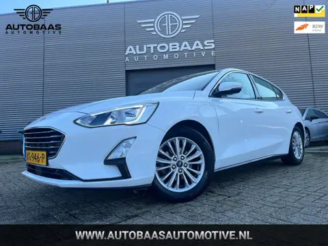 Ford Focus 1.0 EcoBoost Titanium AUTOMAAT+NL-AUTO+NAP+1EIG+NAVI+CLIMATE CONTROL+CRUISECONTROL+PARKEE