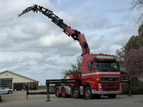 Volvo FH 8x2 KRAAN PALFINGER 74tm/Flyjib /LIER/WINCH!!TOP NL TRUCK! DK1161