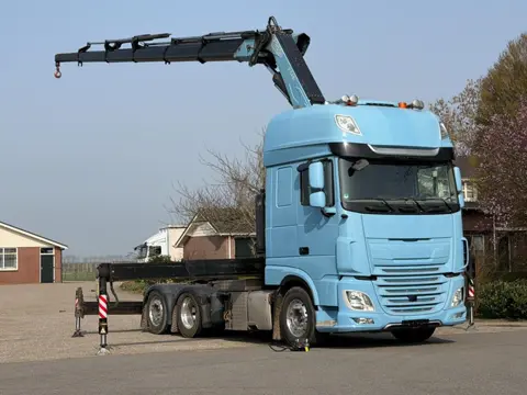 DAF XF 530 FTN EURO 6!! KRAAN!!FASSI 54TM!! EURO6!! VOL LUCHT!FULL OPTIONS SHOW!! DK1164