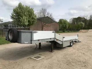 VELDHUIZEN Other Other P37-1 semi dieplader met rampen / oprijplaten
