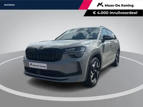 Škoda Kodiaq Sportline Business 1.5 TSI PHEV 150 kW / 204 PK | Steel Grey | 19'' tirsuli aero velgen