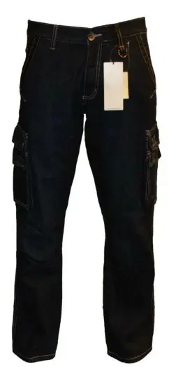 Brams Paris jeans " Willem " Zijkant zakken Dark stone