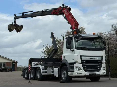 DAF CF530 8x4!! TRIPLE!!2023!! KRAAN/HAAK!!EURO6!! TOP!! DK1202