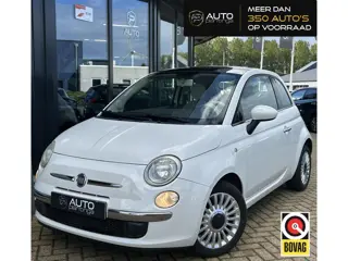 Fiat 500 0.9 TwinAir Lounge 86PK | AUTOMAAT | NL AUTO | Pano | Airco | 2 Sleutels | Volledige Onderh