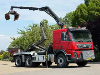Volvo FMX 460 EEV 6X4 6x6!!WIDEPSPREAD!!Z-Kraan-HAAK!! NL TRUCK DK1221