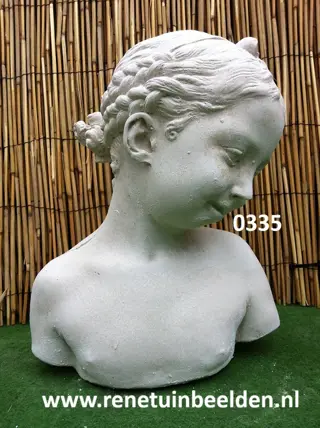Meisje Kind borstbeeld. nr 0335