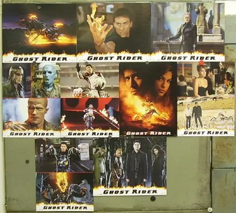 GHOST RIDER lobbycard set.