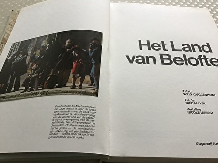 Boek.Het land v.beloften,Israël,Jordanie,de bijbel,culturen