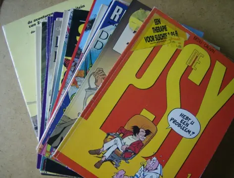Stripboeken p t/m z adv 4028