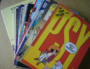 Stripboeken p t/m z adv 4028