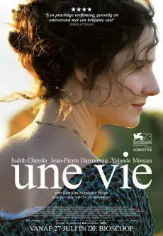 UNE VIE filmposter.