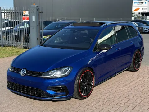 Volkswagen Golf Variant 2.0 TSI 4Motion R 7.5R 2017 Blauw 310PK (Lees Adv !)