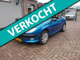 Peugeot 206 CC 1.6-16V bj 2003 apk 4-2027 nette auto