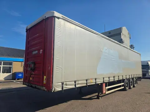 Fruehauf SMB - DISC Fruehauf 3 assige zeilentrailer - SMB assen - schijfremmen - Luchtvering - 38 to