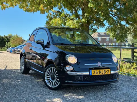 Fiat 500 0.9 TwinAir Lounge | Pano + Cruise + Airco nu € 3.975,-!!