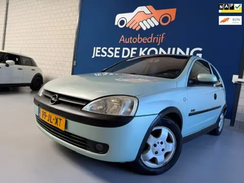 Opel Corsa 1.2-16V Elegance /bj.2002 / kleur: groen / airco / sportvelgen / elektrische ramen / NAP 