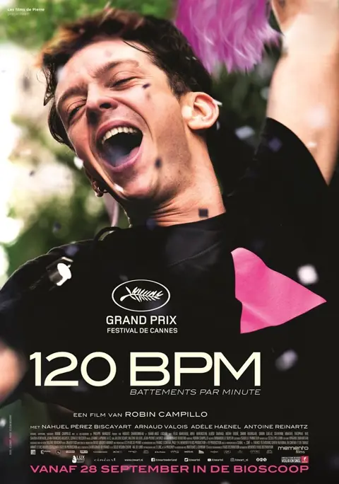 120 BPM( battements par minute ) filmposter.