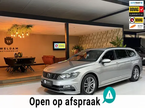 Volkswagen Passat Variant 1.4 TSI ACT R-Line Garantie|DSG|Trekhaak|Adoptieve Cruise|Navi|Leder|PDC R