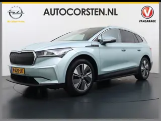 Škoda Enyaq iV 80 Trekhaak Adap.Cruise SOH 96% Camera Stoel+AchterbankStuurverwarming 3-Zone Ecc Nav